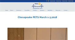 Desktop Screenshot of chesapeakepets.org